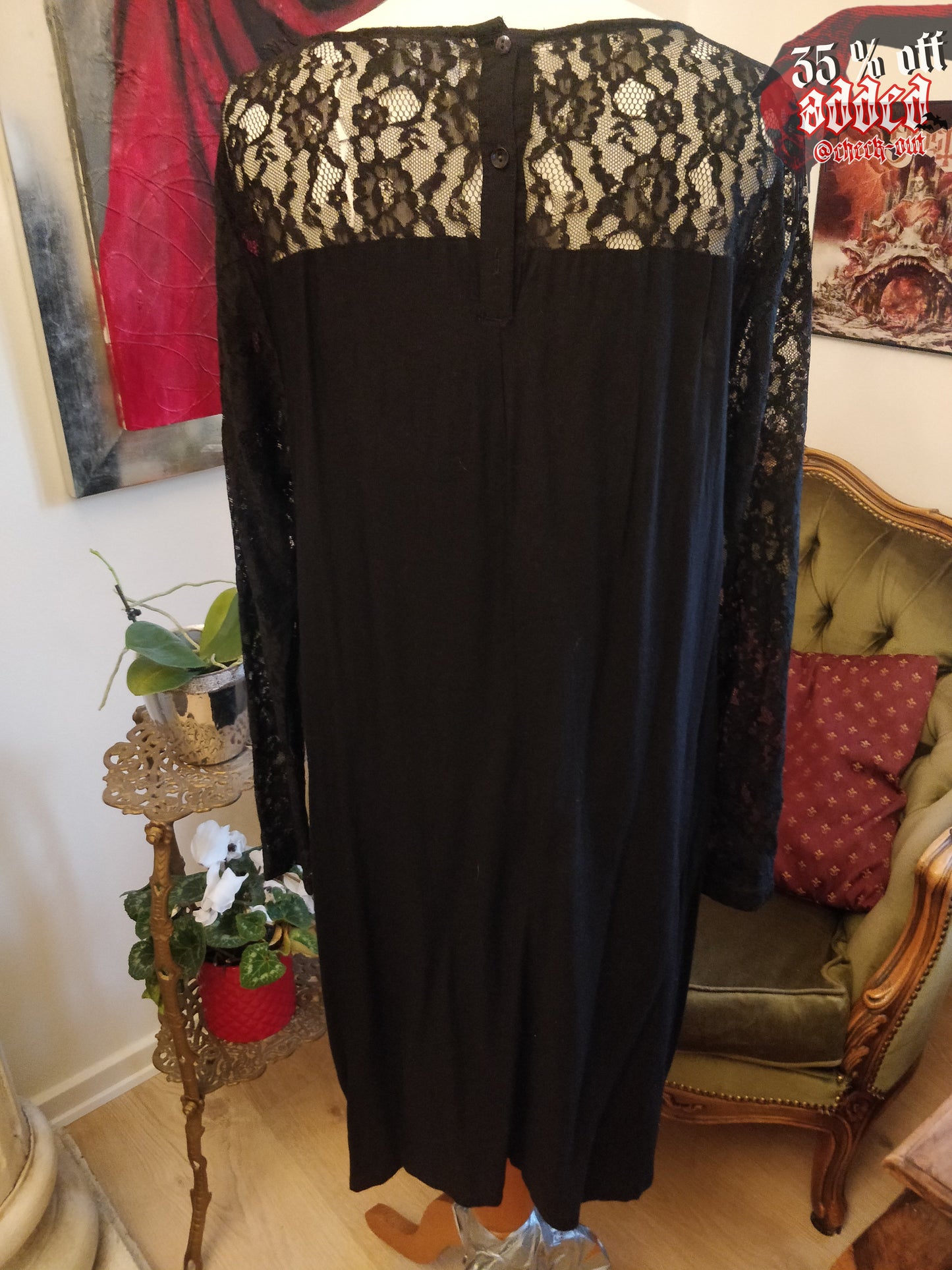 Soft Elegant Black Dress