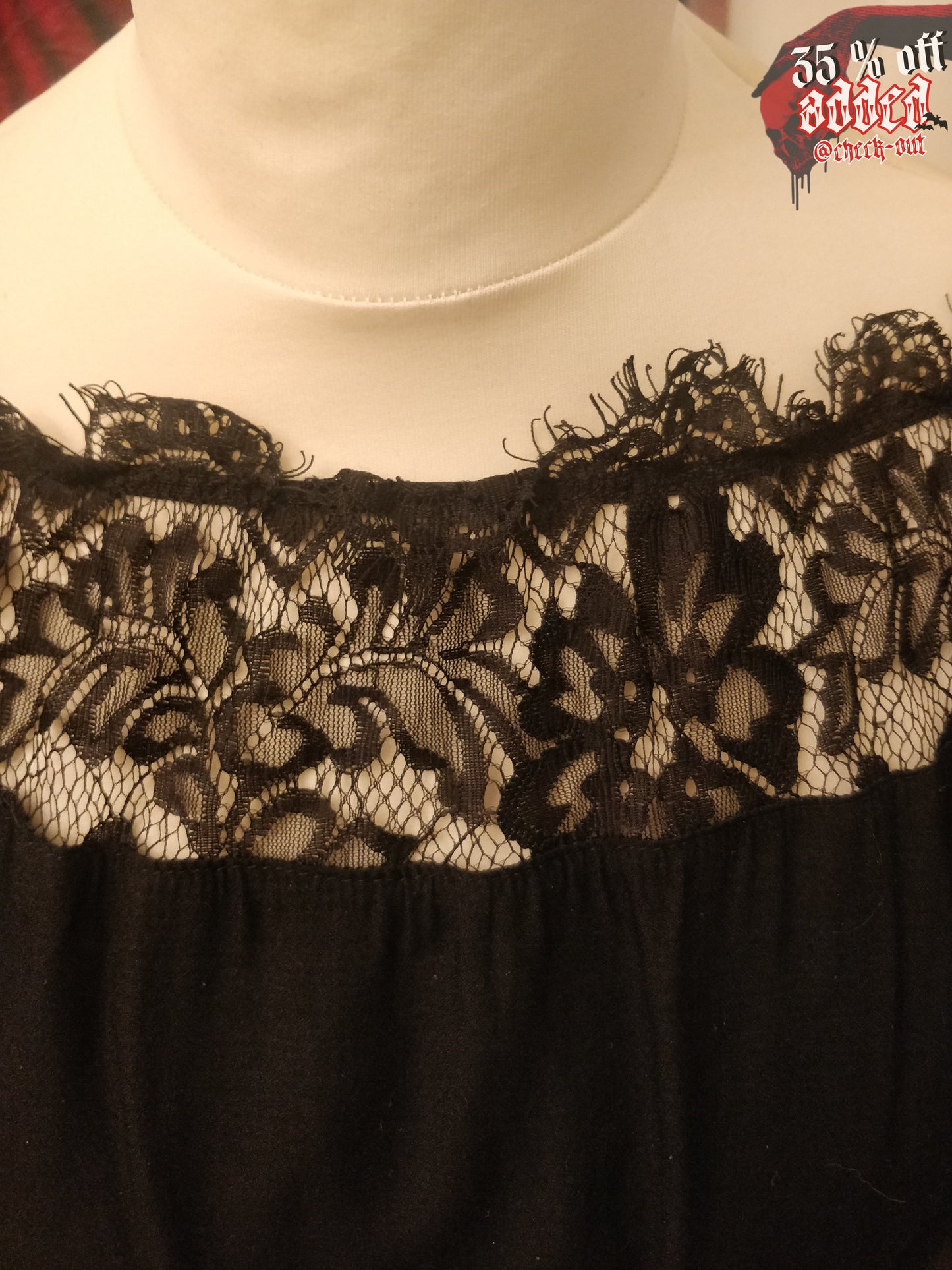 Black Dress with Lace