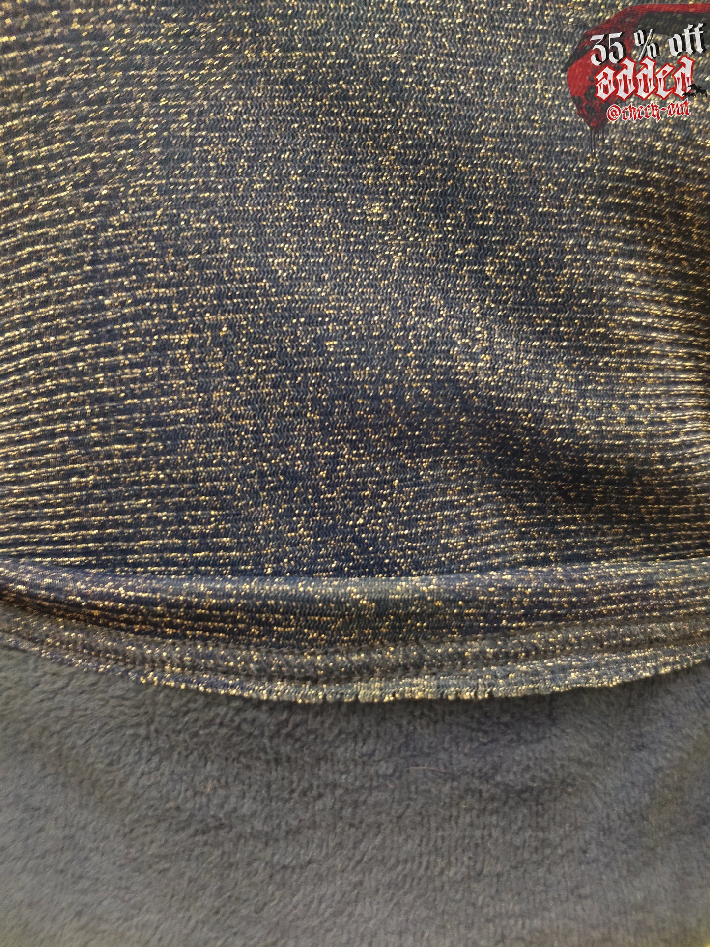 Blue Glitter Shirt