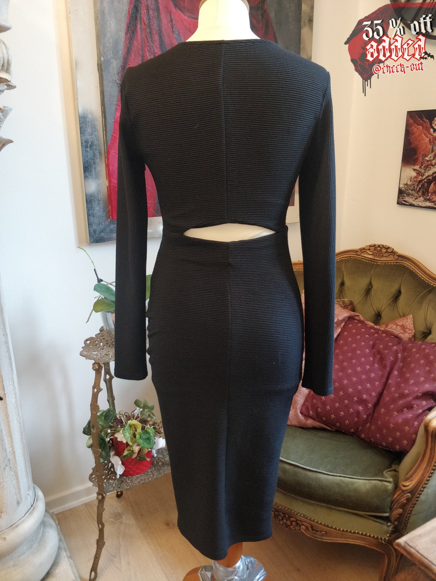 Stretchy Black Dress