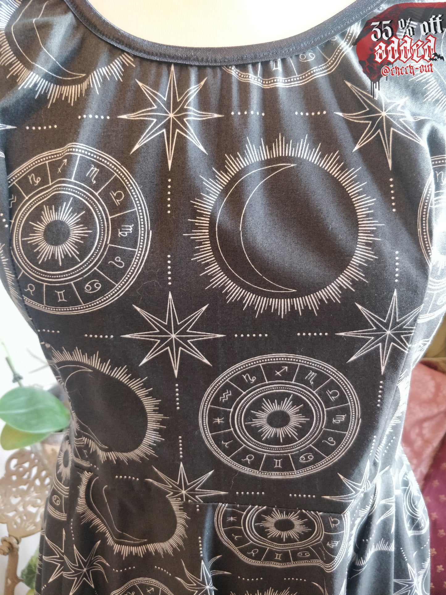 Dark Grey Zodiac Dress