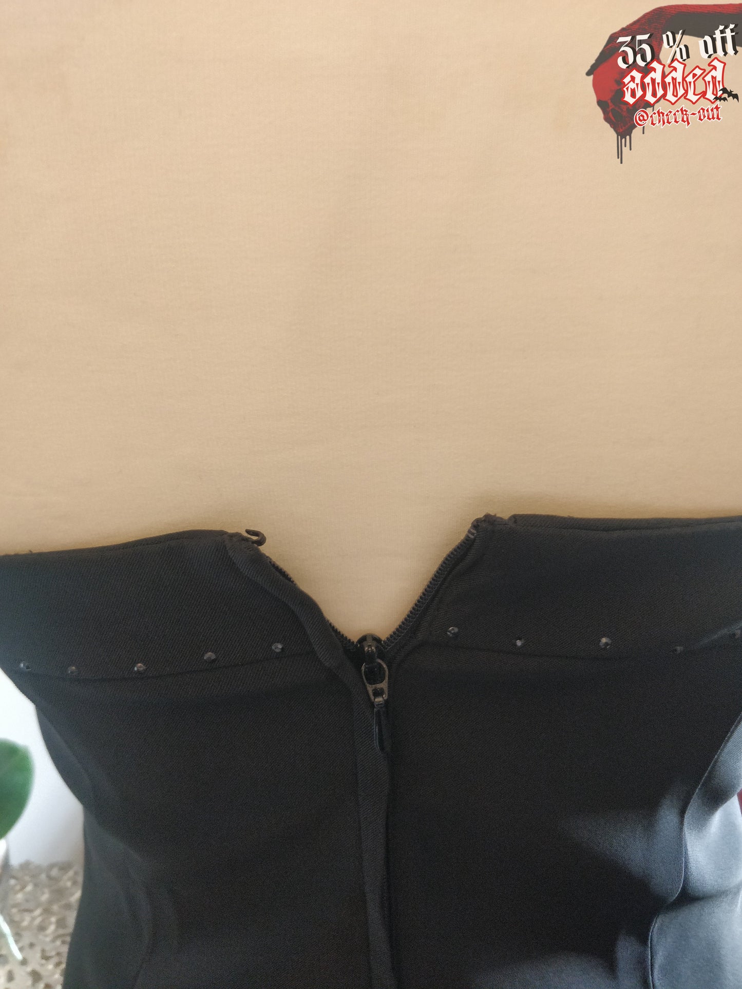 Elegant Dress with Small Stones