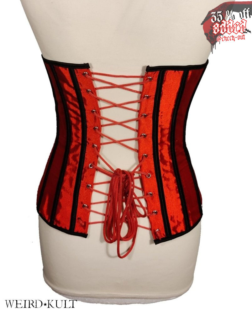 Black And Red Corset