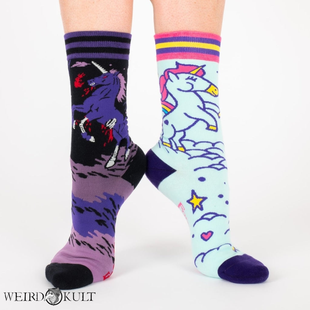 Footclothes Cute Unicorn Socks Sokker