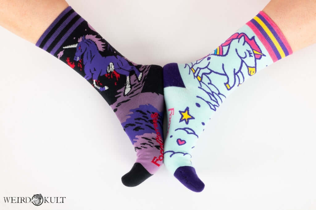 Footclothes Evil Af Unicorn Socks