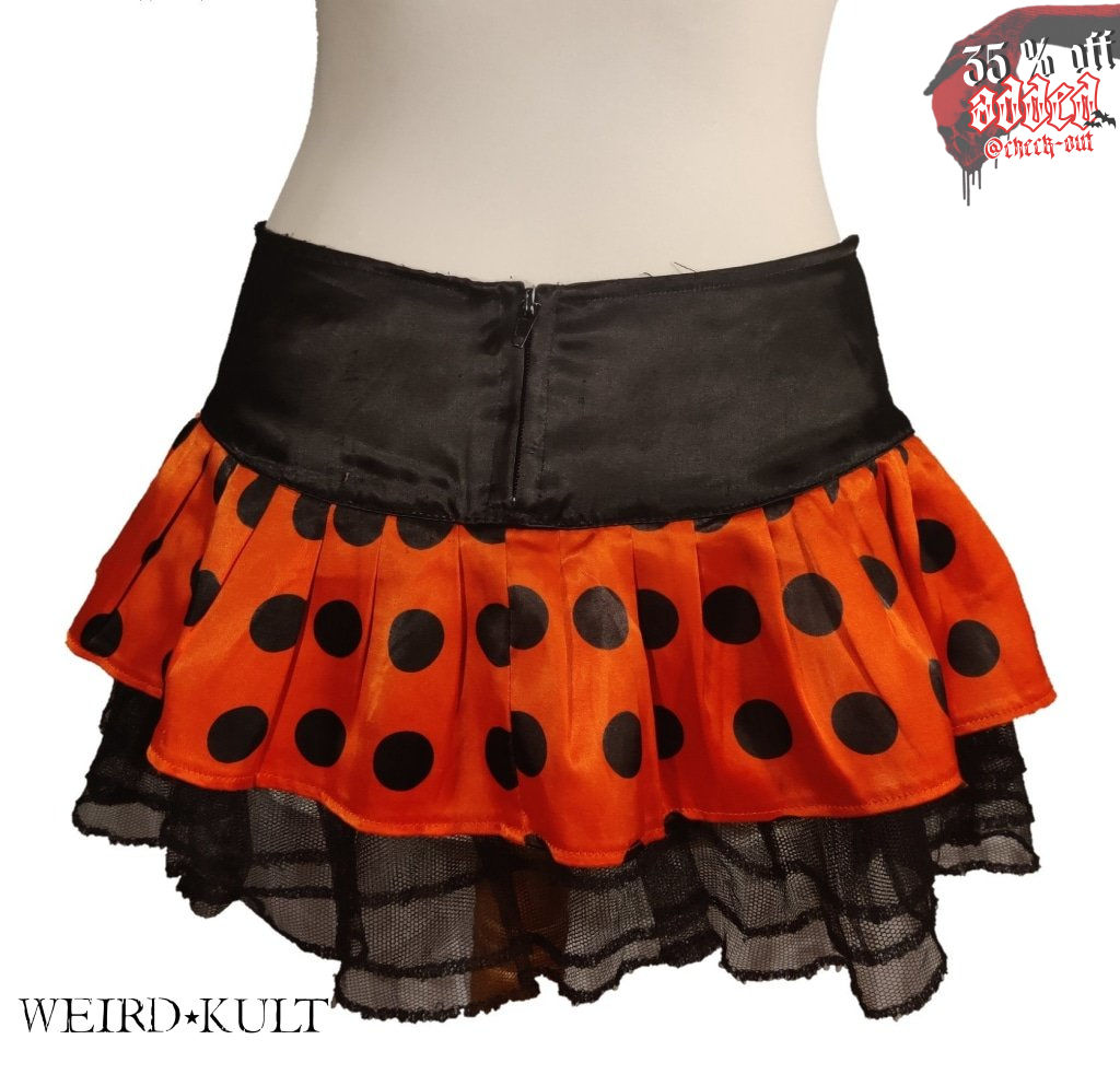 Hell Bunny Lady Bug Skirt