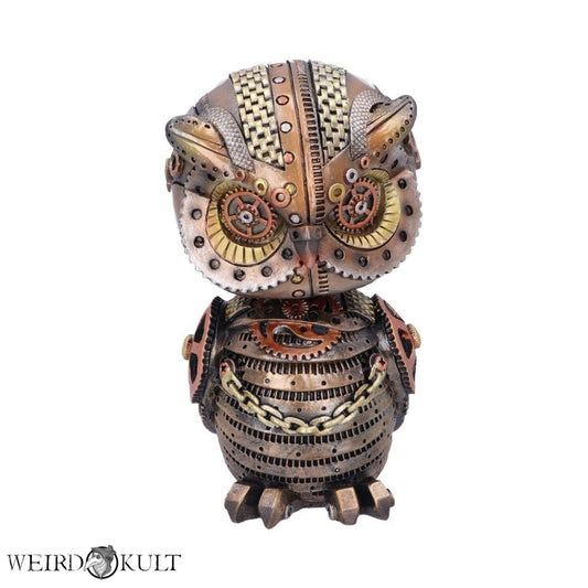 Steampunk Owl Figurine Statuetter