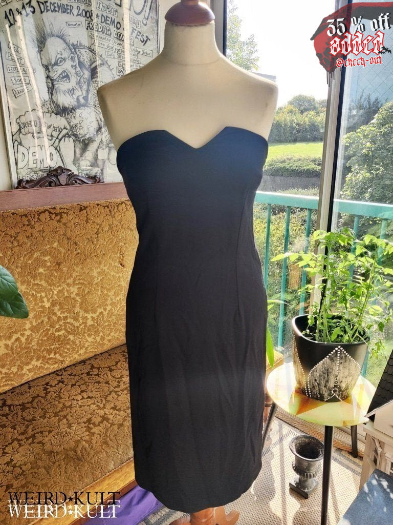 Strapless Heart Neckline Dress