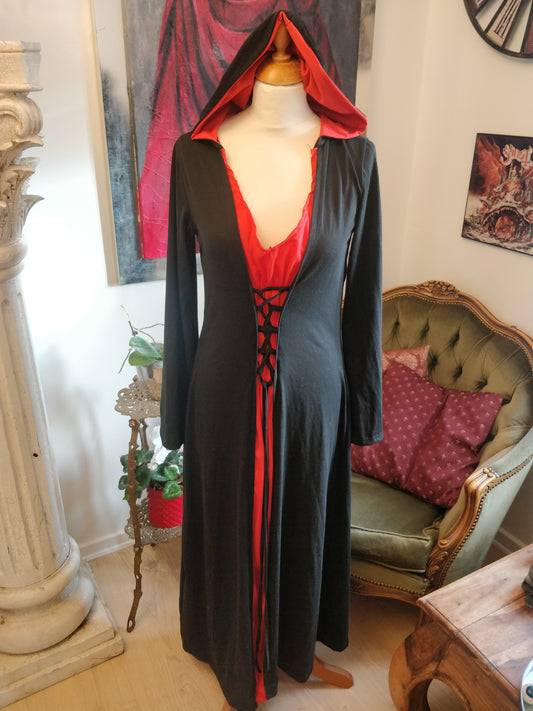 Witchy Red And Black Dress