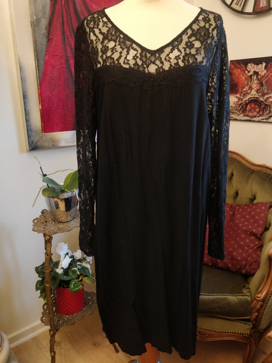 Soft Elegant Black Dress