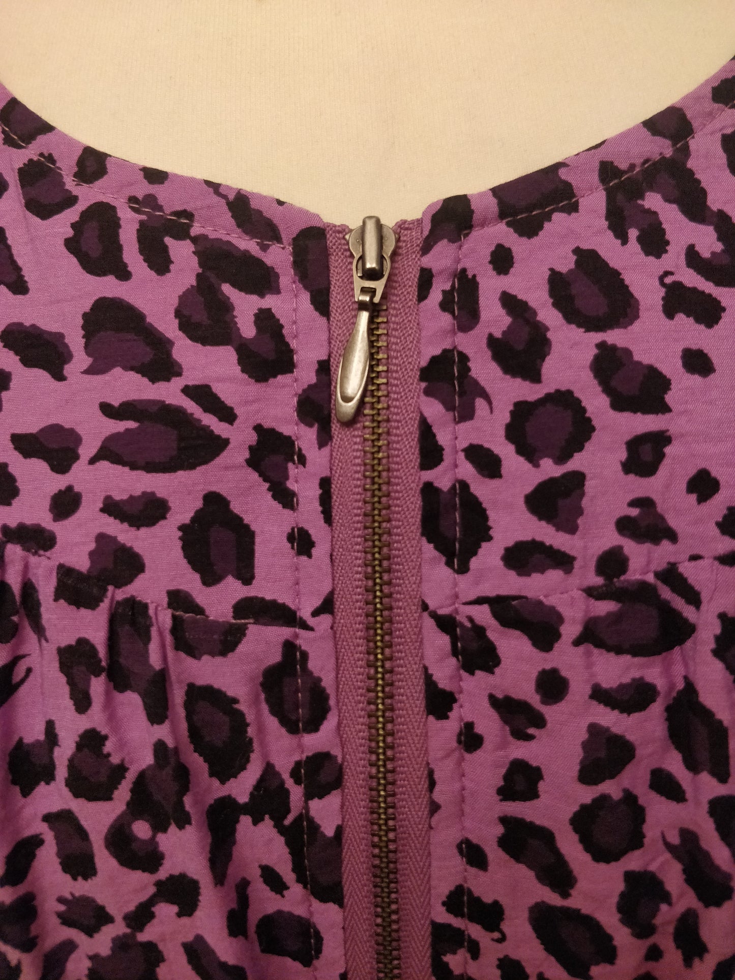 Purple Leopard Jacket