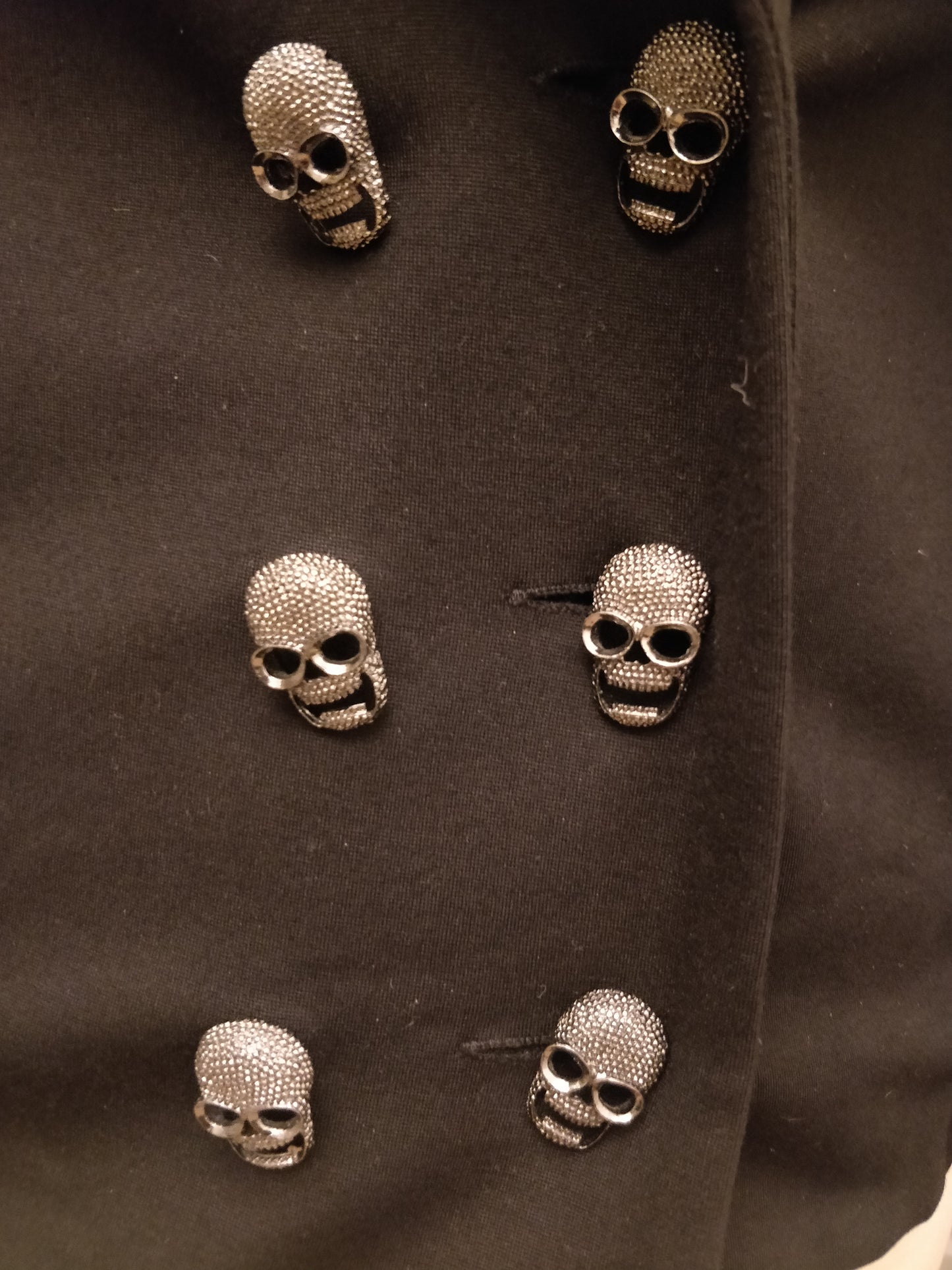 Skull Button Blazer