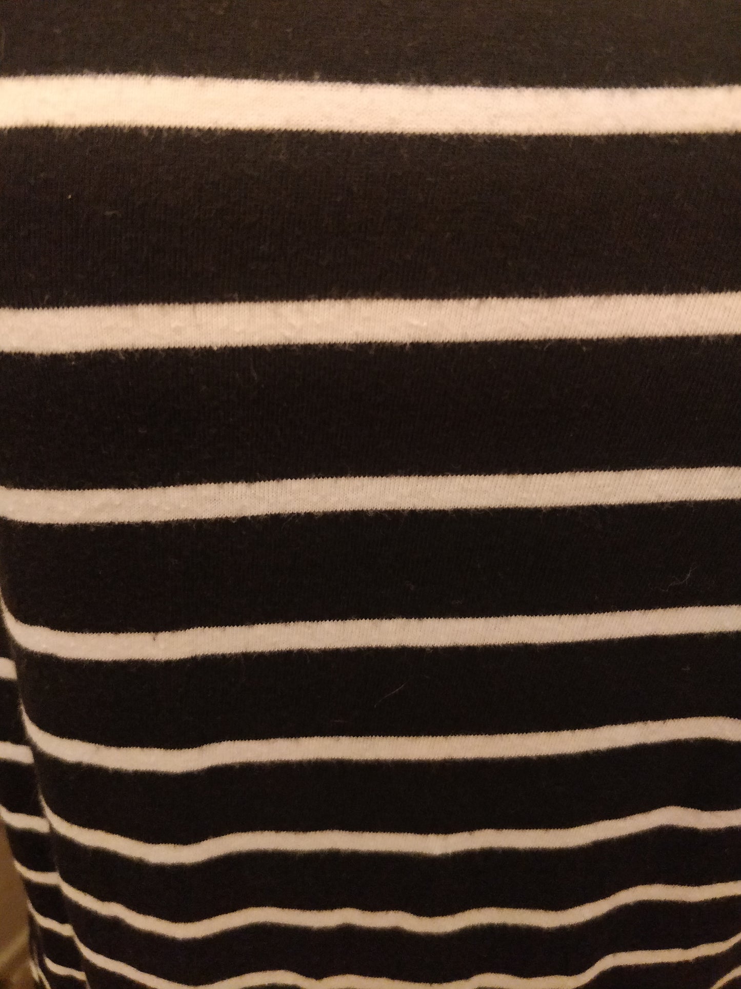 Black And White Striped Dress