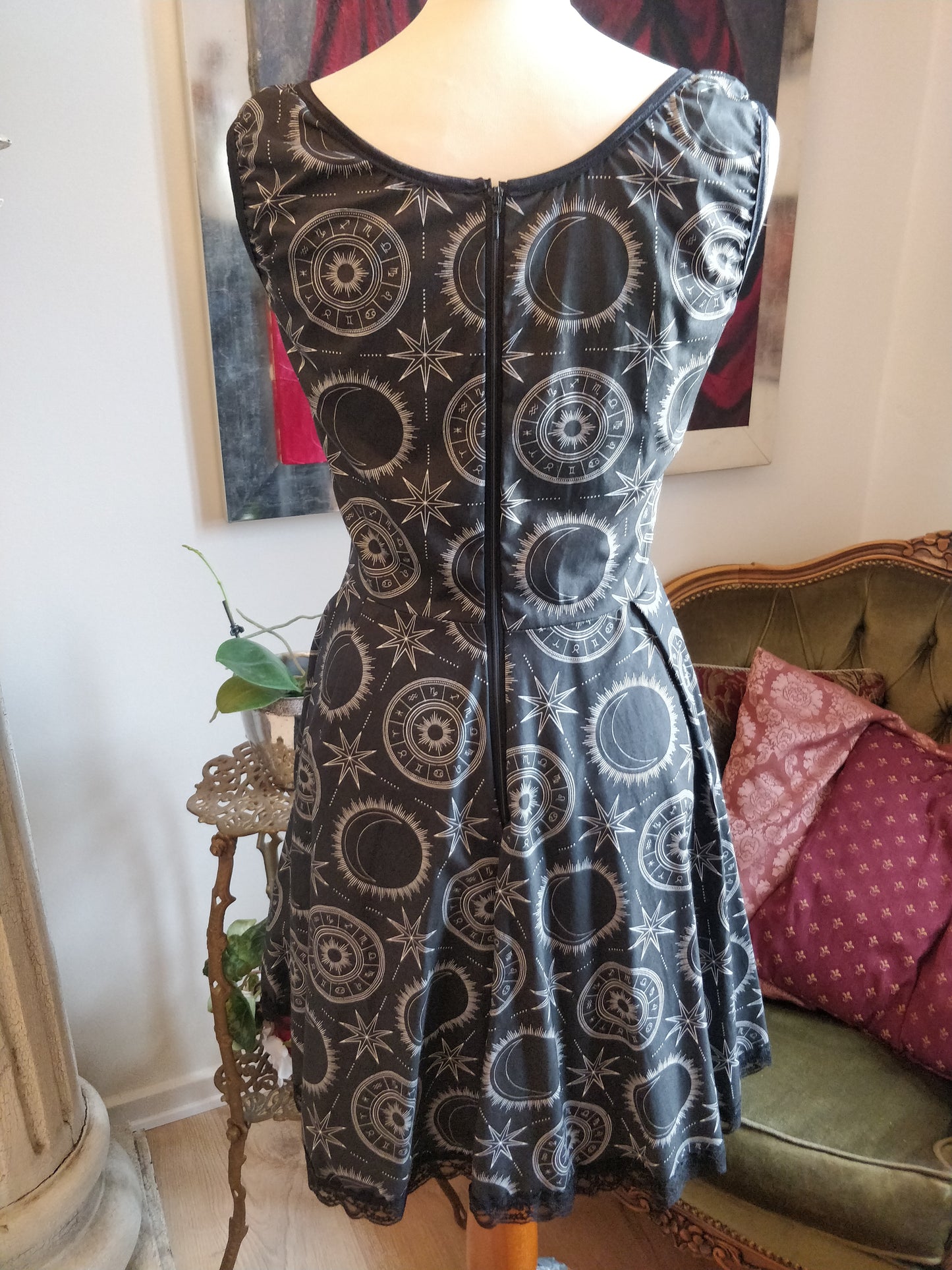 Dark Grey Zodiac Dress