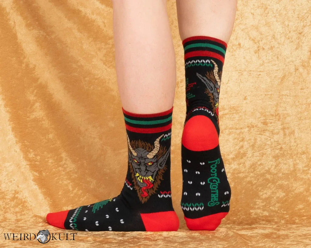 Footclothes Krampus Sweater Crew Socks