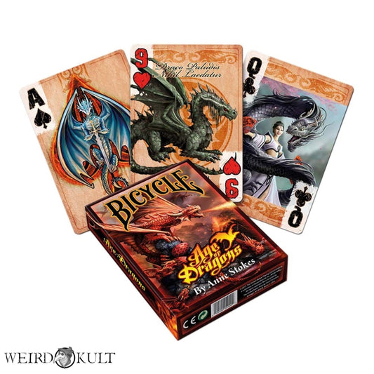 Anne Stokes Age Of Dragons Playing Cards Spillekort