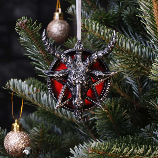 Baphomet Hanging Ornament 9.5 Cm Julekugler