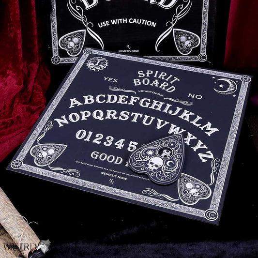 Black And White Spirit Board Game With Planchette Brætspil