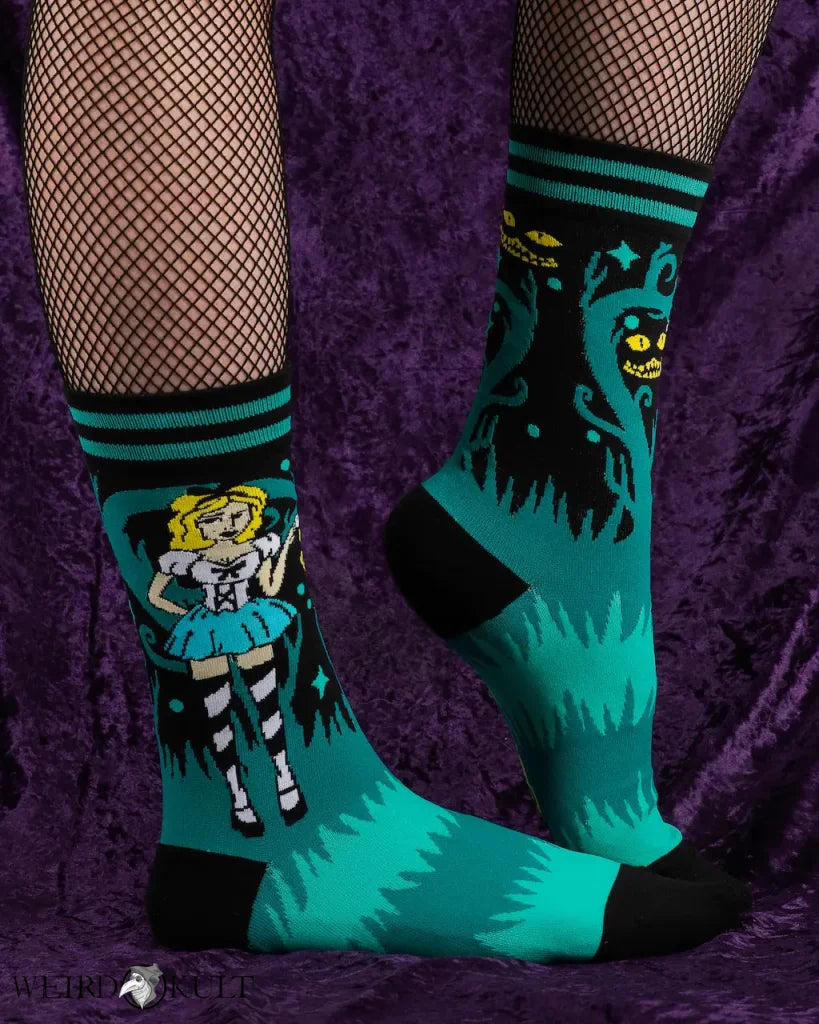 Footclothes Alices Adventures In Wonderland Socks