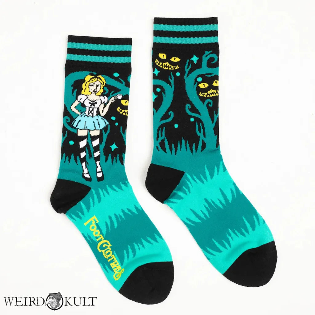 Footclothes Alices Adventures In Wonderland Socks