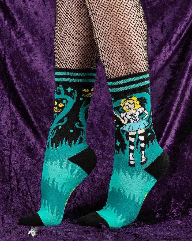 Footclothes Alices Adventures In Wonderland Socks