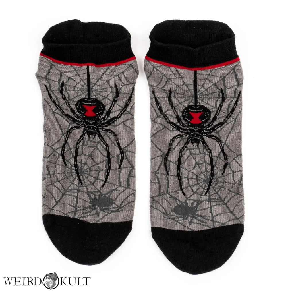 Footclothes Black Widow Spider Ankle Socks