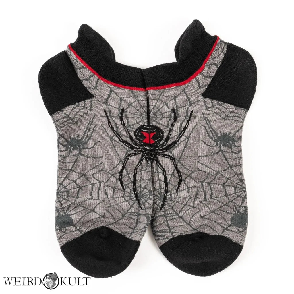 Footclothes Black Widow Spider Ankle Socks