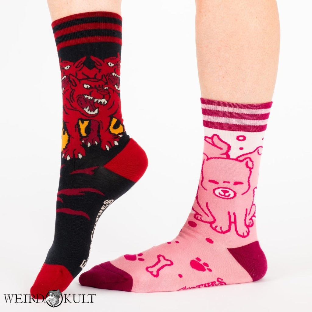 Footclothes Cute Cerberus Socks Sokker