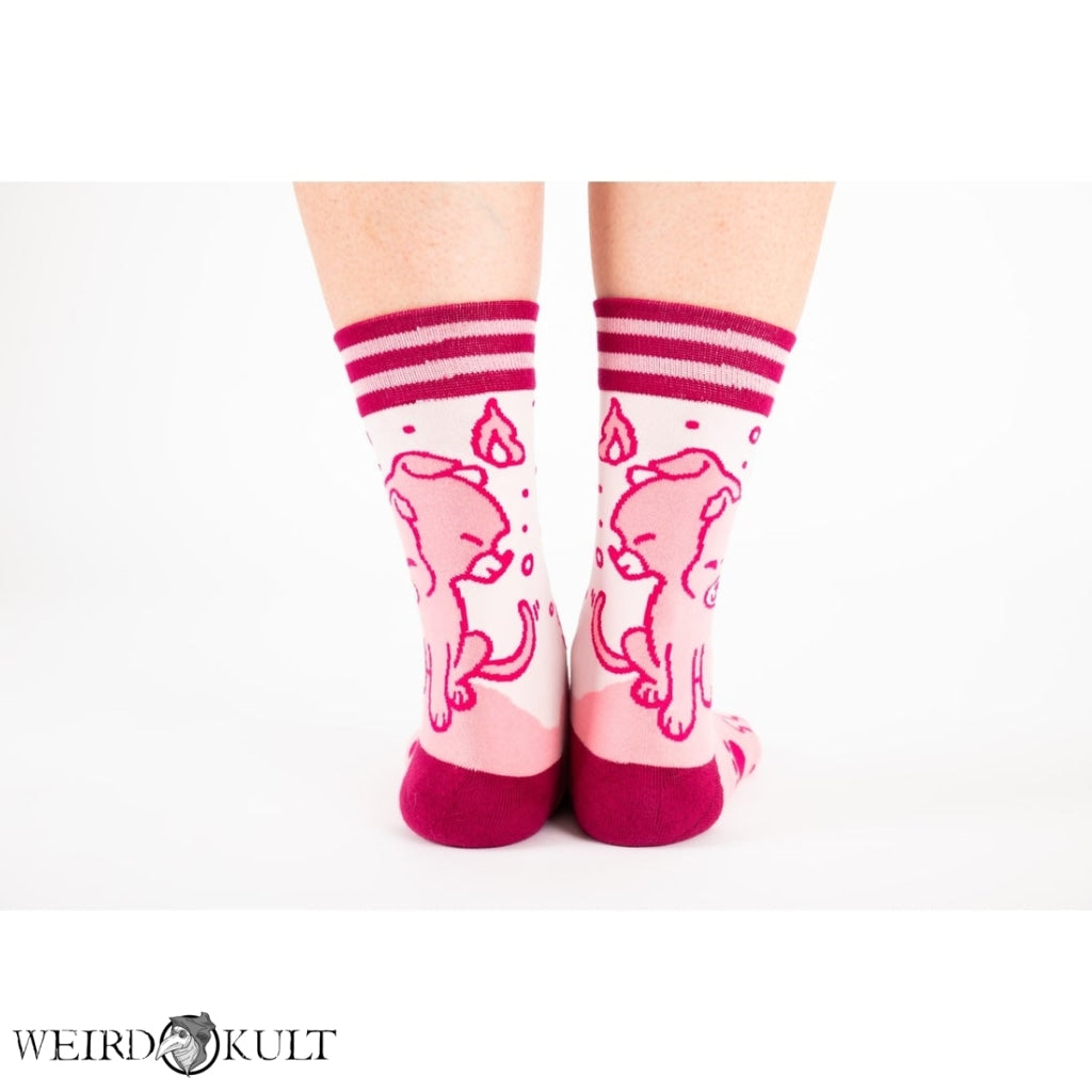 Footclothes Cute Cerberus Socks Sokker