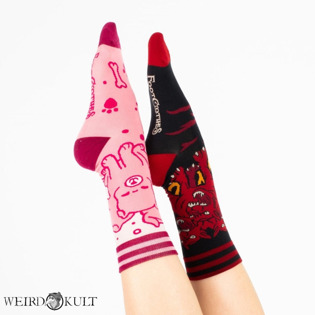 Footclothes Cute Cerberus Socks Sokker