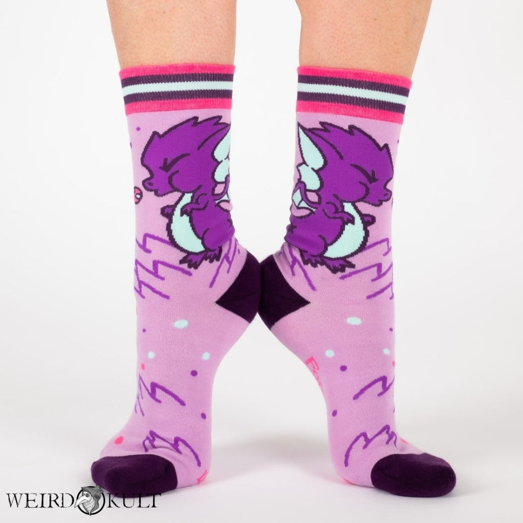 Footclothes Cute Dragon Socks Sokker