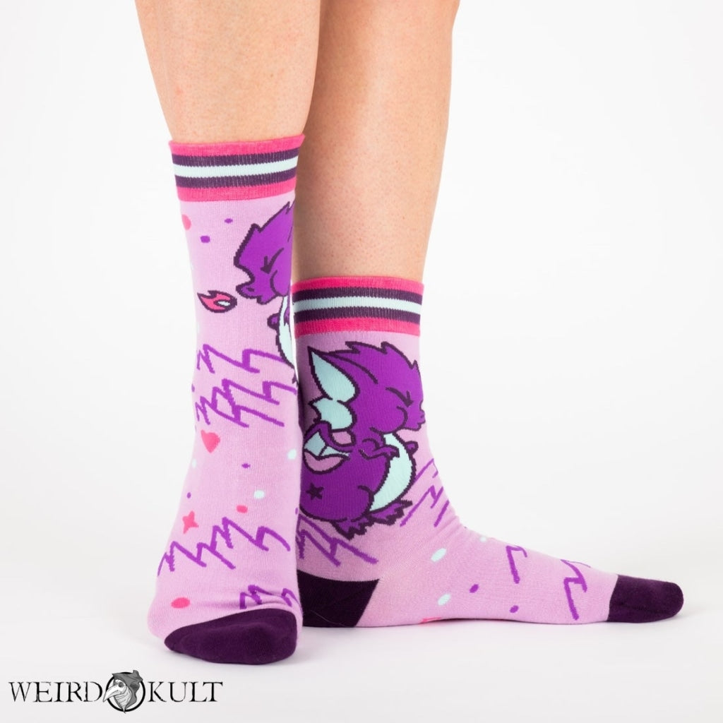 Footclothes Cute Dragon Socks Sokker