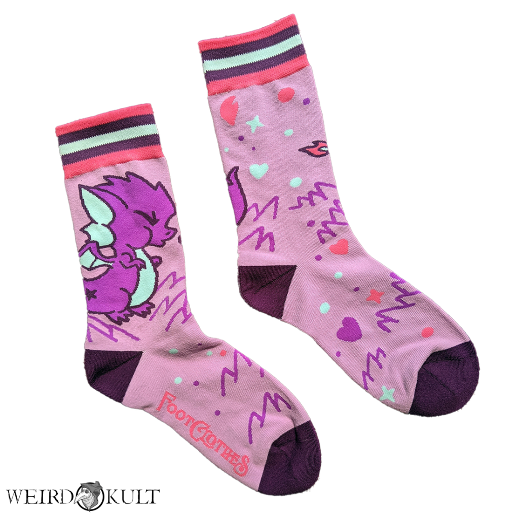 Footclothes Cute Dragon Socks Sokker