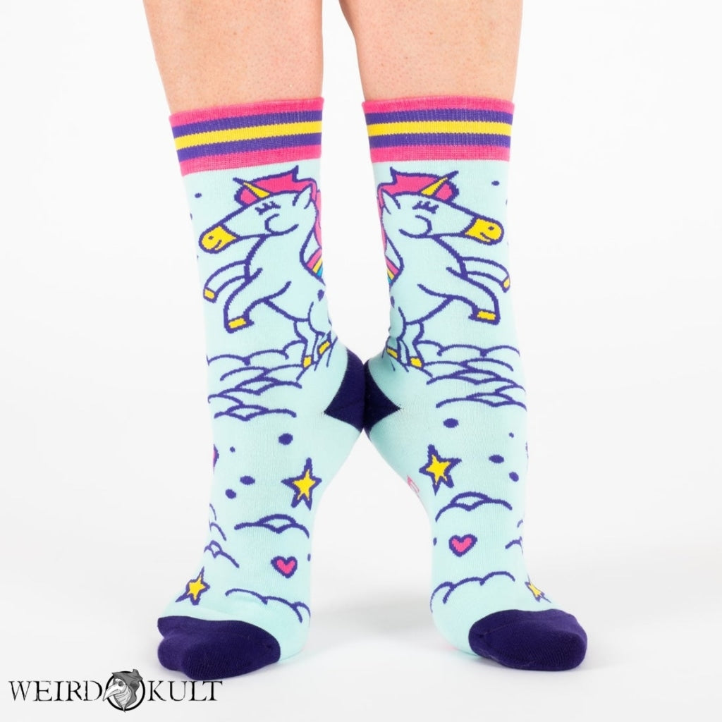 Footclothes Cute Unicorn Socks Sokker