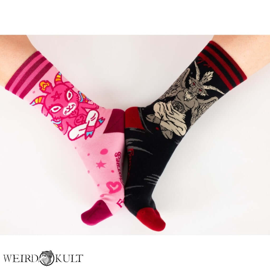 Footclothes Evil Af Baphomet Socks Sokker