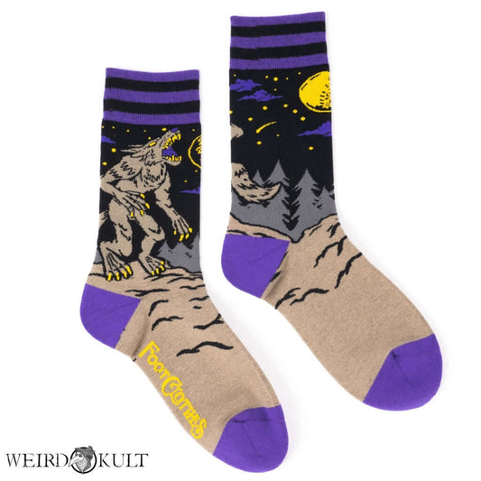 Footclothes Evil Af Werewolf Socks Sokker