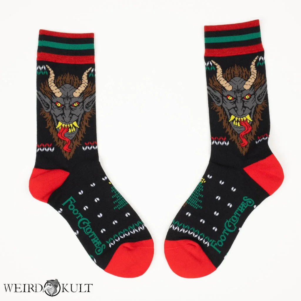 Footclothes Krampus Sweater Crew Socks