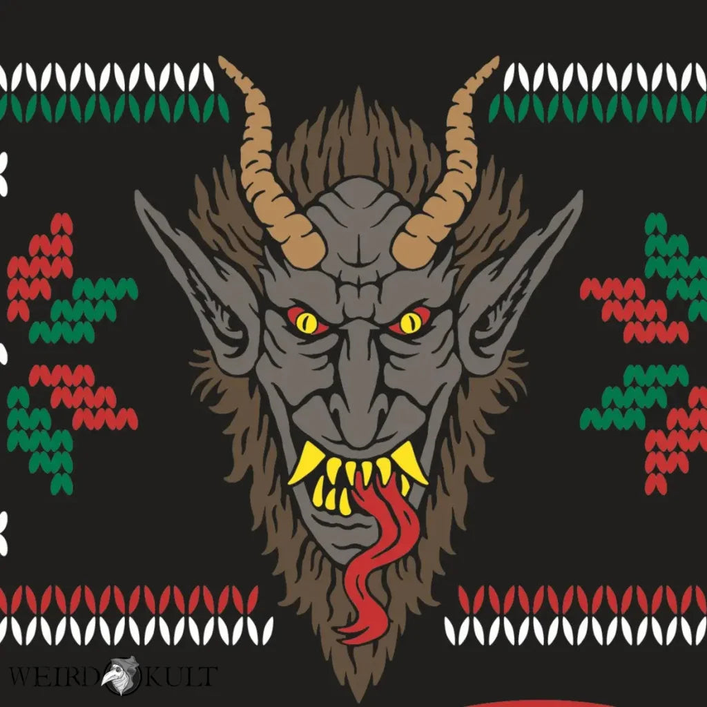 Footclothes Krampus Sweater Crew Socks