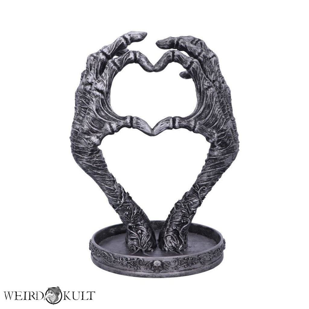 Gothic Love Hearts Hands Jewellery Holder Smykkeholdere