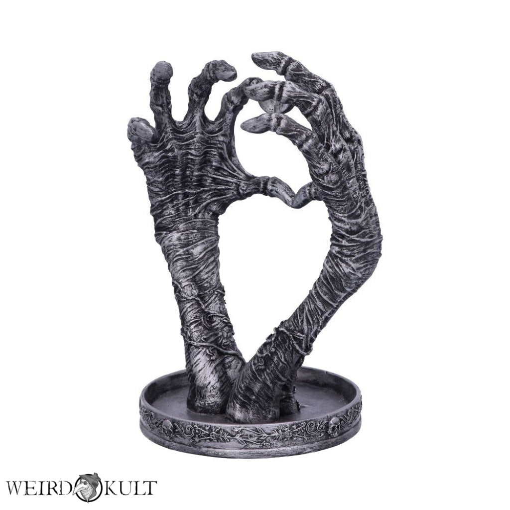 Gothic Love Hearts Hands Jewellery Holder Smykkeholdere