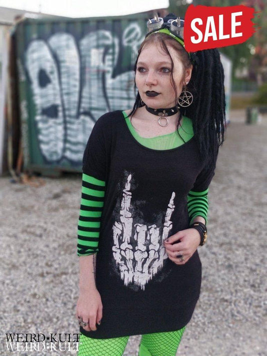 Gothicana Skeleton Hand Dresshirt