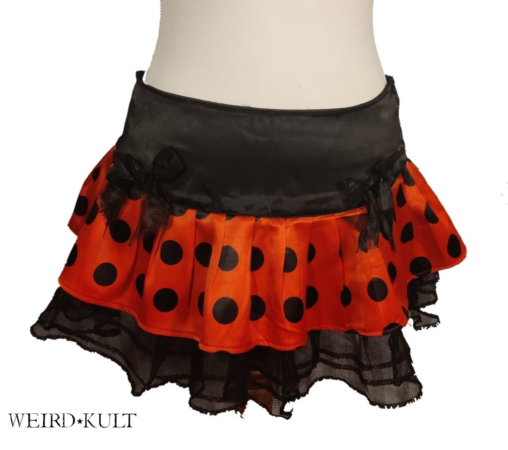 Hell Bunny Lady Bug Skirt