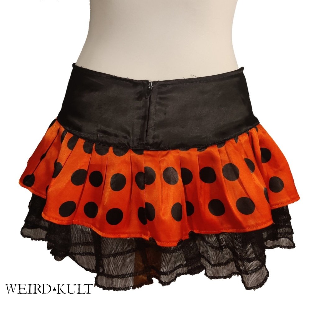 Hell Bunny Lady Bug Skirt