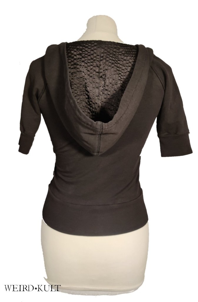 Hoodie With V-Neckline