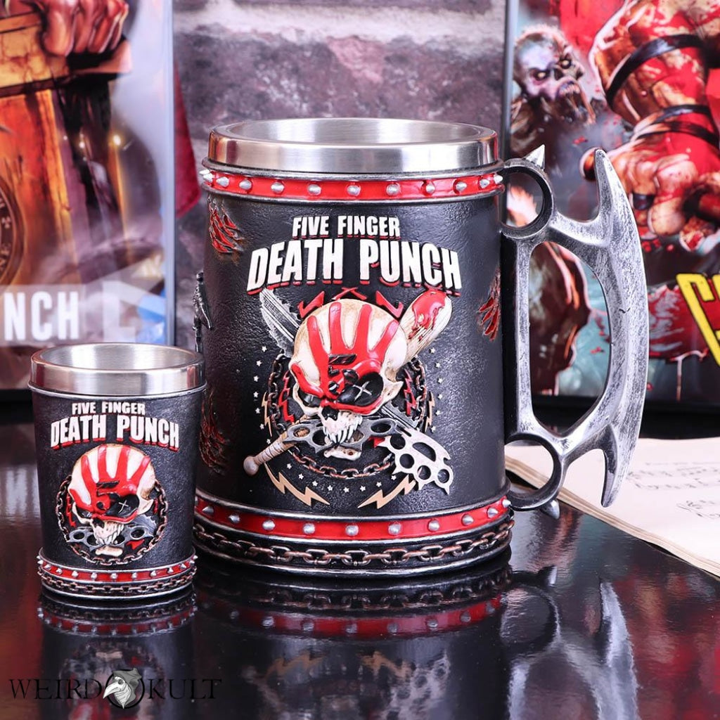 Officially Licensed Five Finger Death Punch Tankard Krus