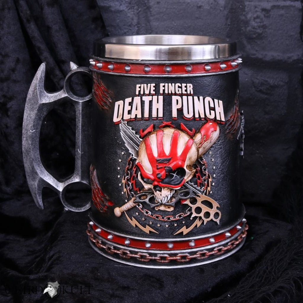 Officially Licensed Five Finger Death Punch Tankard Krus