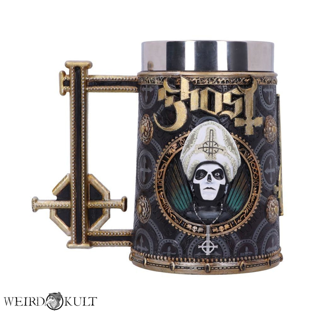 Officially Licensed Ghost Papa Emeritus Iii Gold Tankard Krus