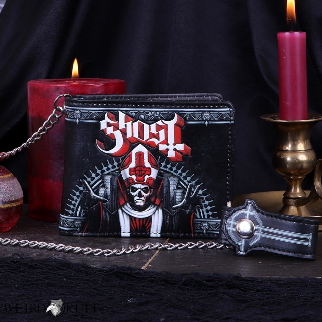 Officially Licensed Ghost Papa Iii Wallet With Chain Håndtasker Pengepunge Og Holdere