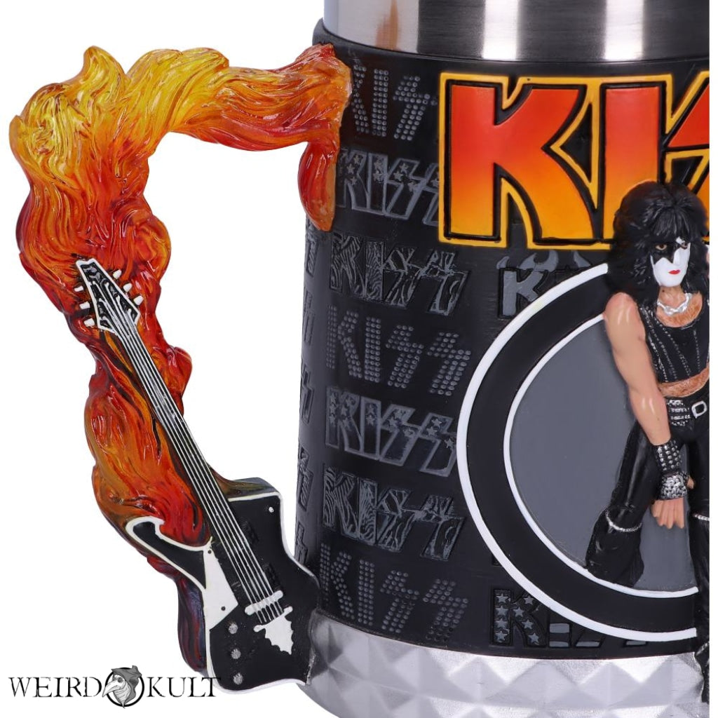 Officially Licensed Kiss Flame Range Paul Stanley The Starchild Tankard Krus