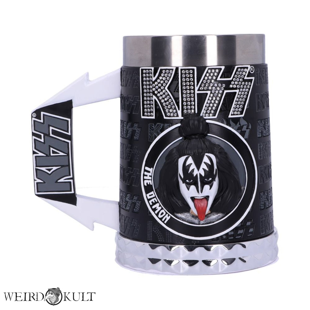 Officially Licensed Kiss Glam Range Gene Simmons The Demon Tankard Krus